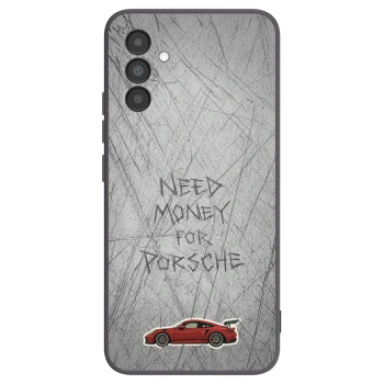 Picasee husă neagră din silicon pentru Samsung Galaxy A04s A047F - Garage Scratch