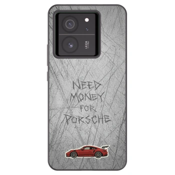 Picasee husă neagră din silicon pentru Xiaomi 13T Pro - Garage Scratch