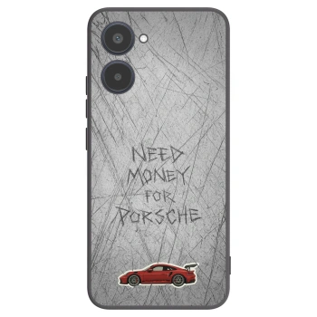 Picasee husă neagră din silicon pentru Realme 10 4G - Garage Scratch
