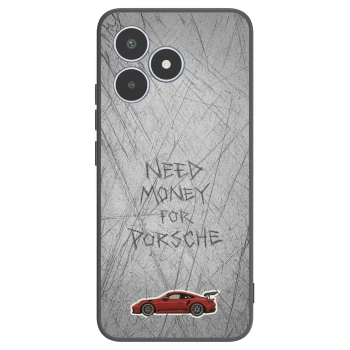 Picasee husă neagră din silicon pentru Realme C53 - Garage Scratch