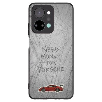 Picasee husă neagră din silicon pentru Honor X7a - Garage Scratch