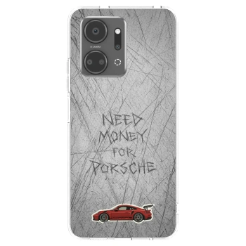 Picasee husă transparentă din silicon pentru Honor X7a - Garage Scratch
