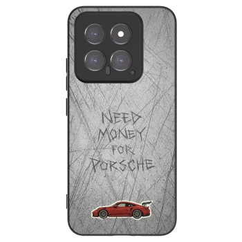 Picasee husă neagră din silicon pentru Xiaomi 14 - Garage Scratch