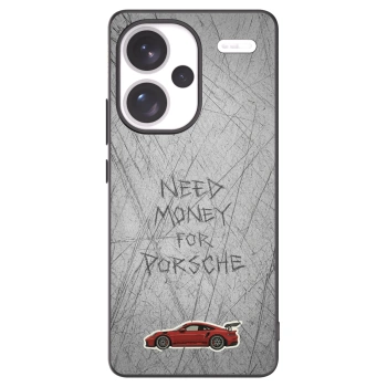 Picasee husă neagră din silicon pentru Xiaomi Redmi Note 13 Pro+ 5G - Garage Scratch