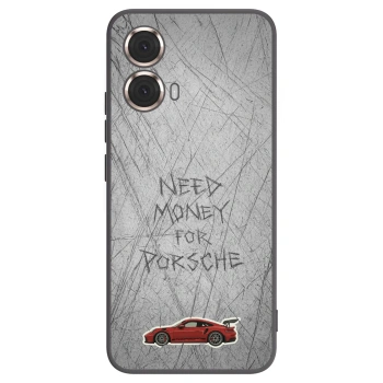 Picasee husă neagră din silicon pentru Motorola Moto G85 - Garage Scratch