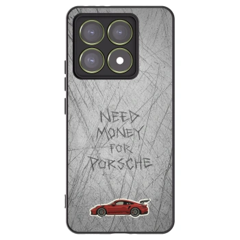 Picasee husă neagră din silicon pentru Xiaomi 14T - Garage Scratch