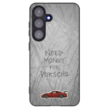 Picasee husă neagră din silicon pentru Samsung Galaxy S25 5G - Garage Scratch