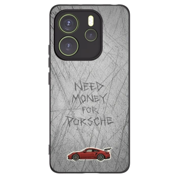 Picasee husă neagră din silicon pentru Xiaomi Redmi Note 14 4G - Garage Scratch