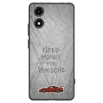 Picasee husă neagră din silicon pentru Motorola Moto E14 - Garage Scratch