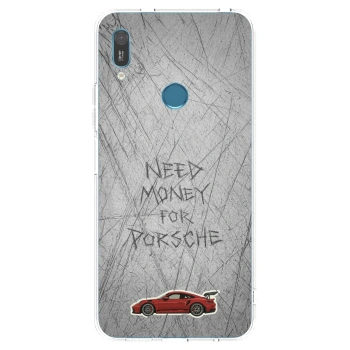 Picasee husă transparentă din silicon pentru Huawei Y6 2019 - Garage Scratch