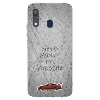 Picasee husă transparentă din silicon pentru Samsung Galaxy A40 A405F - Garage Scratch