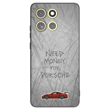Picasee husă neagră din silicon pentru Motorola Moto G86 5G - Garage Scratch