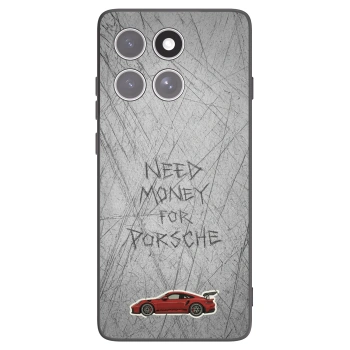 Picasee husă neagră din silicon pentru Motorola Edge 60 Fusion - Garage Scratch