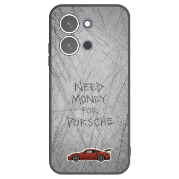 Picasee husă neagră din silicon pentru Xiaomi Redmi 15C 5G - Garage Scratch