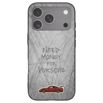 Picasee husă neagră din silicon pentru Apple iPhone 18 Pro - Garage Scratch