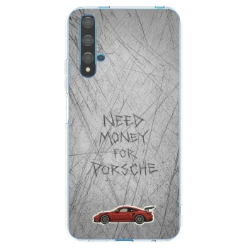 Picasee husă transparentă din silicon pentru Huawei Nova 5T - Garage Scratch
