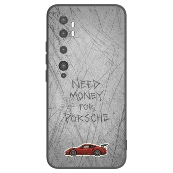 Picasee husă neagră din silicon pentru Xiaomi Mi Note 10 (Pro) - Garage Scratch