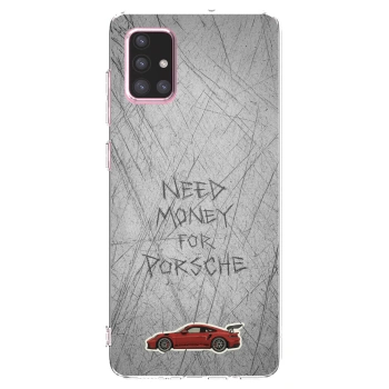Picasee husă transparentă din silicon pentru Samsung Galaxy A71 A715F - Garage Scratch
