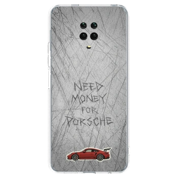 Picasee husă transparentă din silicon pentru Xiaomi Redmi Note 9 Pro - Garage Scratch