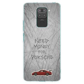 Picasee husă neagră din silicon pentru Xiaomi Redmi Note 9 - Garage Scratch