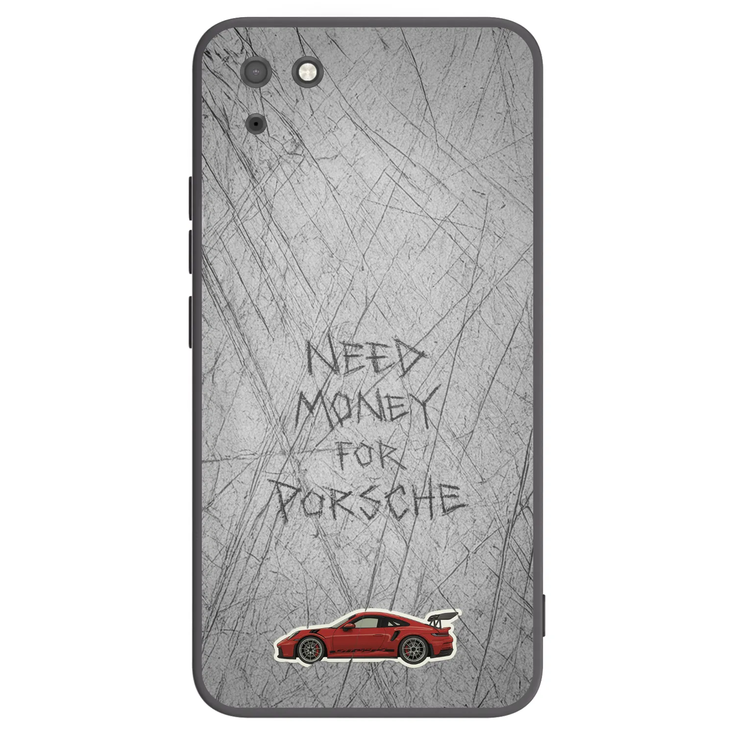 Picasee husă neagră din silicon pentru Huawei Y5P - Garage Scratch