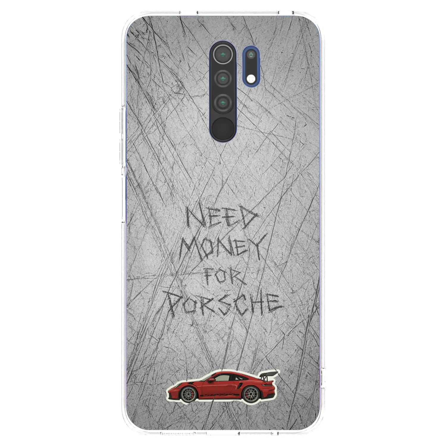 Picasee husă transparentă din silicon pentru Xiaomi Redmi 9 - Garage Scratch