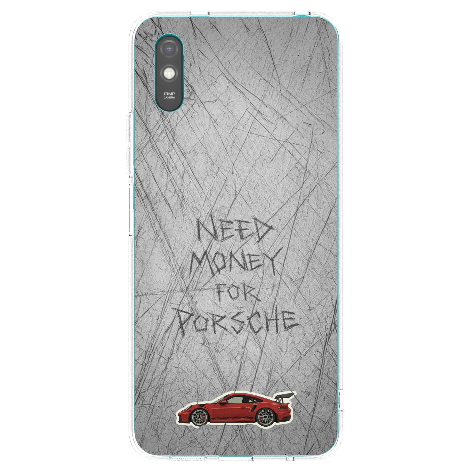 Picasee husă transparentă din silicon pentru Xiaomi Redmi 9A - Garage Scratch