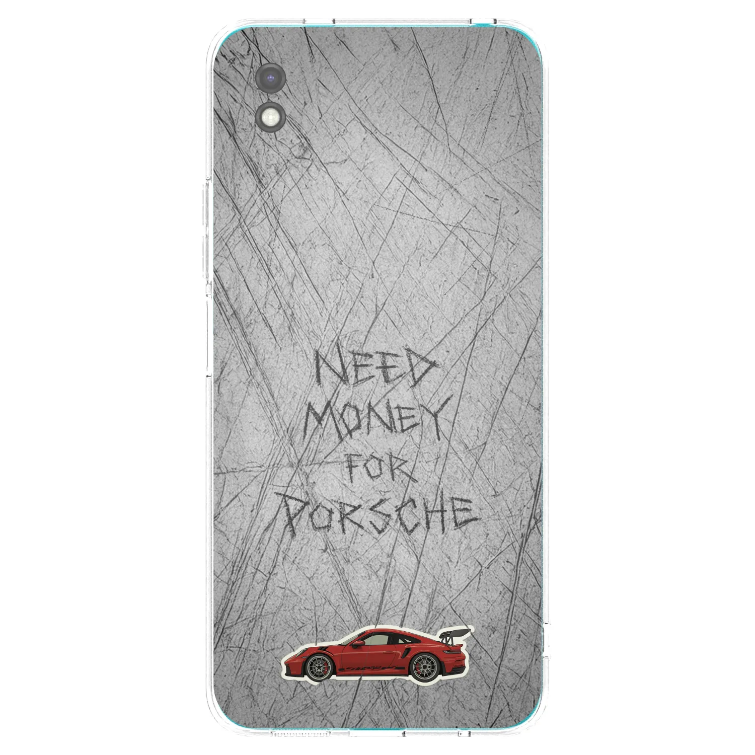 Picasee husă neagră din silicon pentru Xiaomi Redmi 9A - Garage Scratch