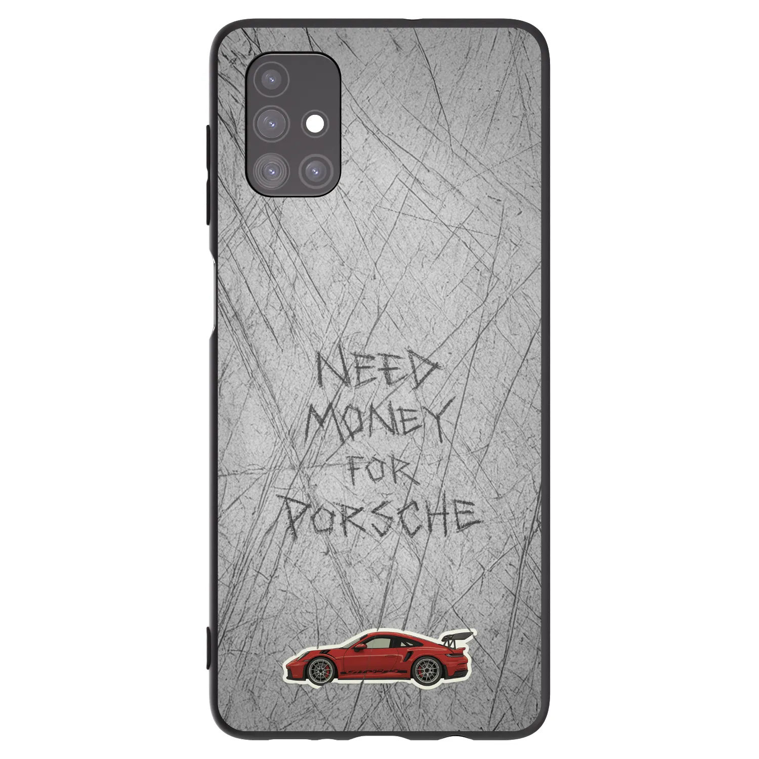 Picasee husă neagră din silicon pentru Samsung Galaxy M51 M515F - Garage Scratch