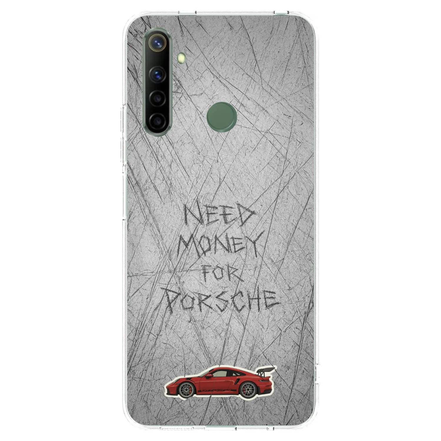 Picasee husă transparentă din silicon pentru Realme 6i - Garage Scratch