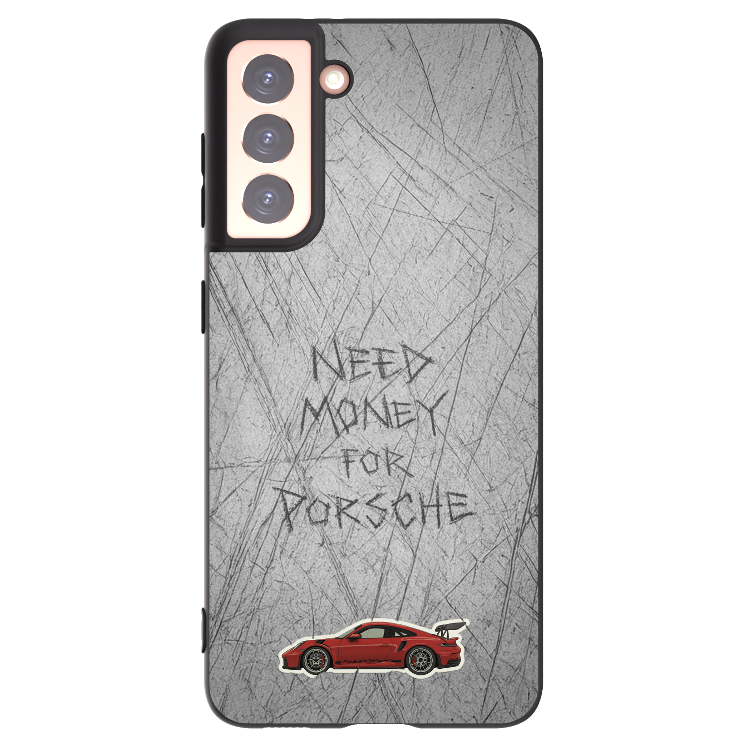 Picasee husă neagră din silicon pentru Samsung Galaxy S21 5G G991B - Garage Scratch