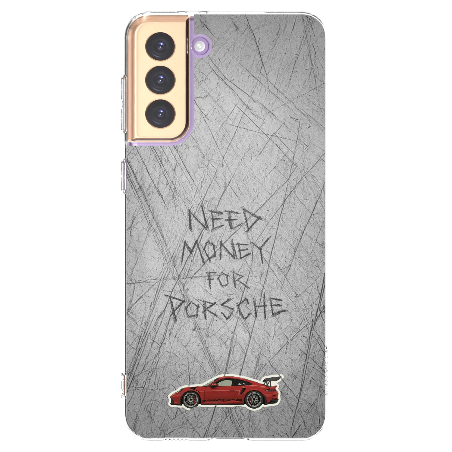 Picasee husă transparentă din silicon pentru Samsung Galaxy S21+ 5G G996F - Garage Scratch