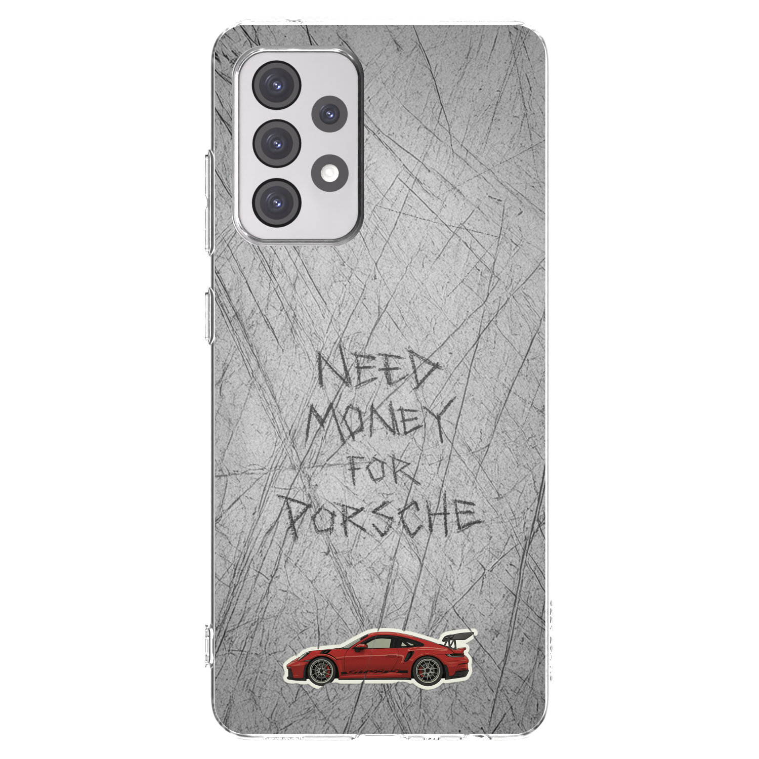 Picasee husă transparentă din silicon pentru Samsung Galaxy A52 5G A525F - Garage Scratch
