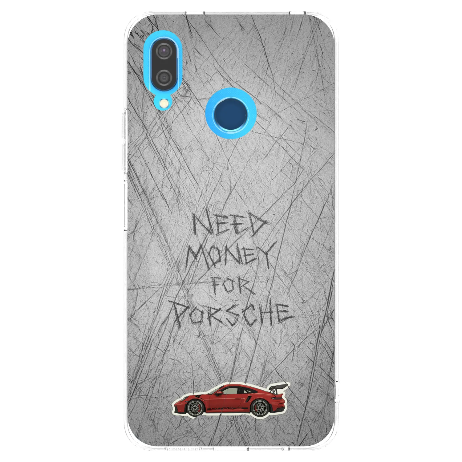 Picasee husă transparentă din silicon pentru Huawei P20 Lite - Garage Scratch