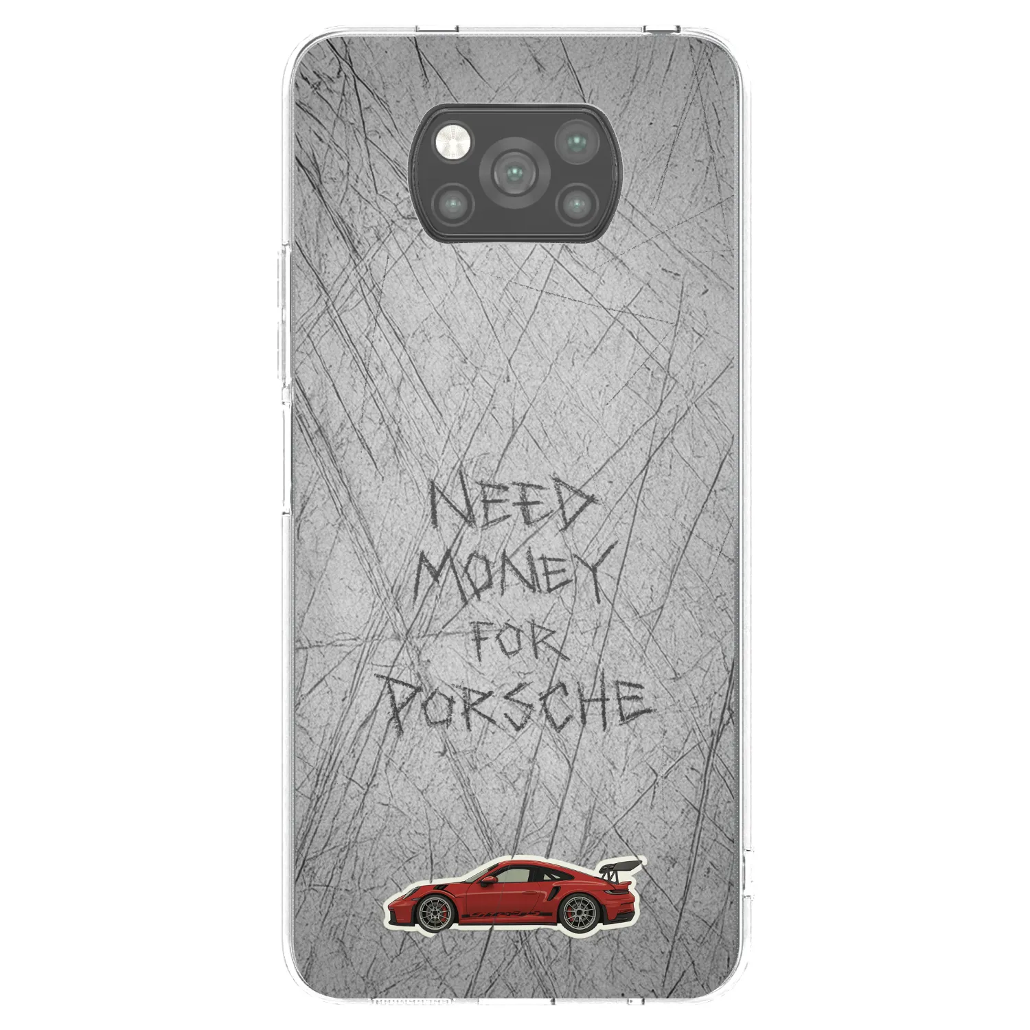 Picasee husă neagră din silicon pentru Xiaomi Poco X3 Pro - Garage Scratch