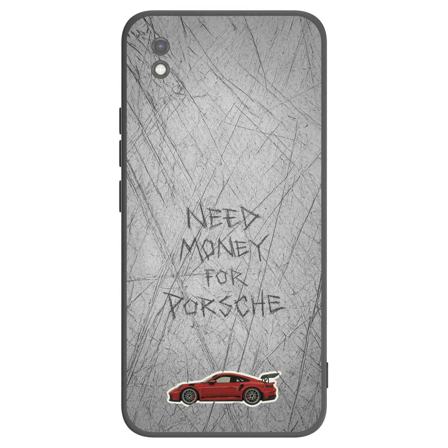 Picasee husă neagră din silicon pentru Xiaomi Redmi 9AT - Garage Scratch