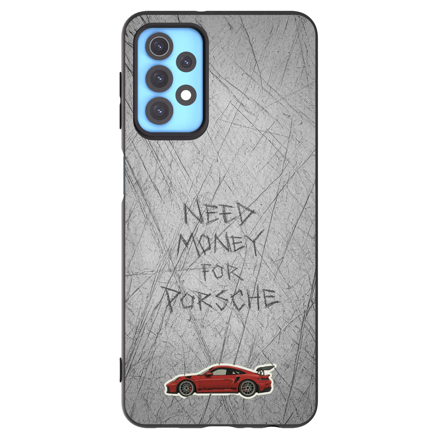 Picasee husă neagră din silicon pentru Samsung Galaxy A32 4G SM-A325F - Garage Scratch