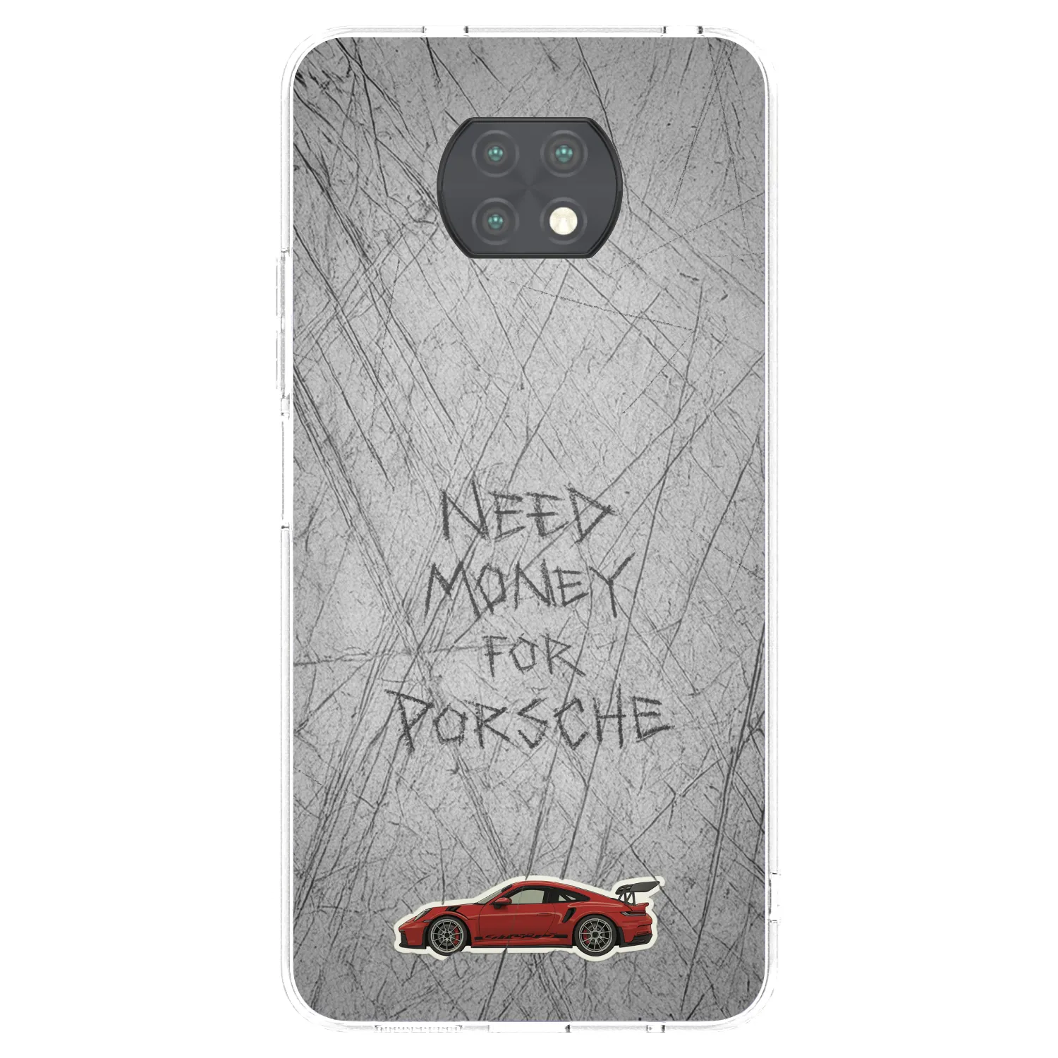 Picasee husă transparentă din silicon pentru Xiaomi Redmi Note 9T - Garage Scratch