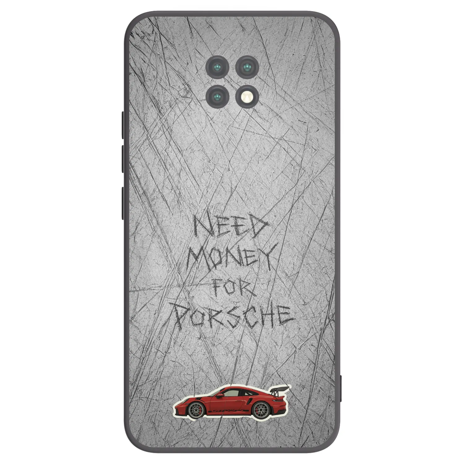 Picasee husă neagră din silicon pentru Xiaomi Redmi Note 9T - Garage Scratch