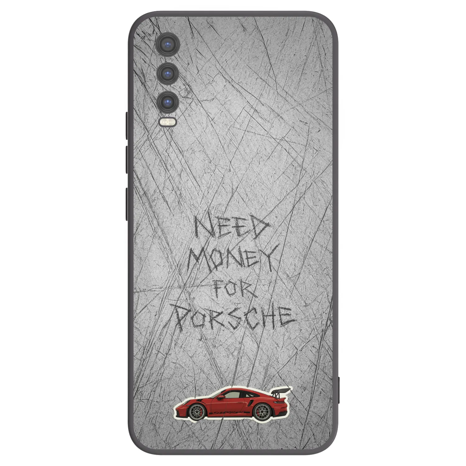 Picasee husă neagră din silicon pentru Vivo Y20s - Garage Scratch