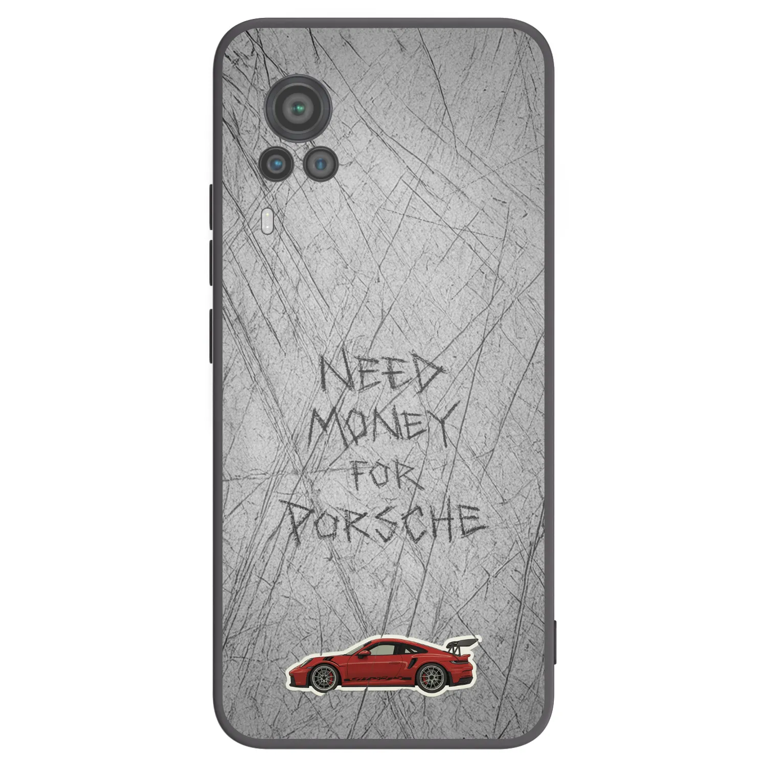 Picasee husă neagră din silicon pentru Vivo X60 Pro 5G - Garage Scratch