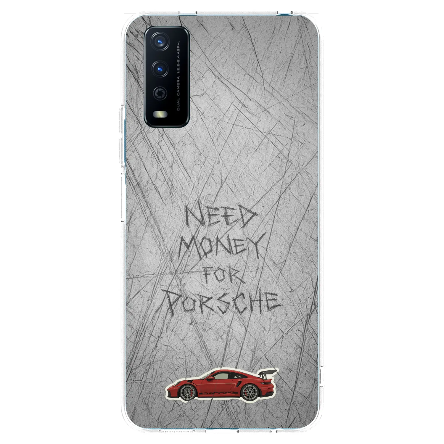 Picasee husă transparentă din silicon pentru Vivo Y11s - Garage Scratch