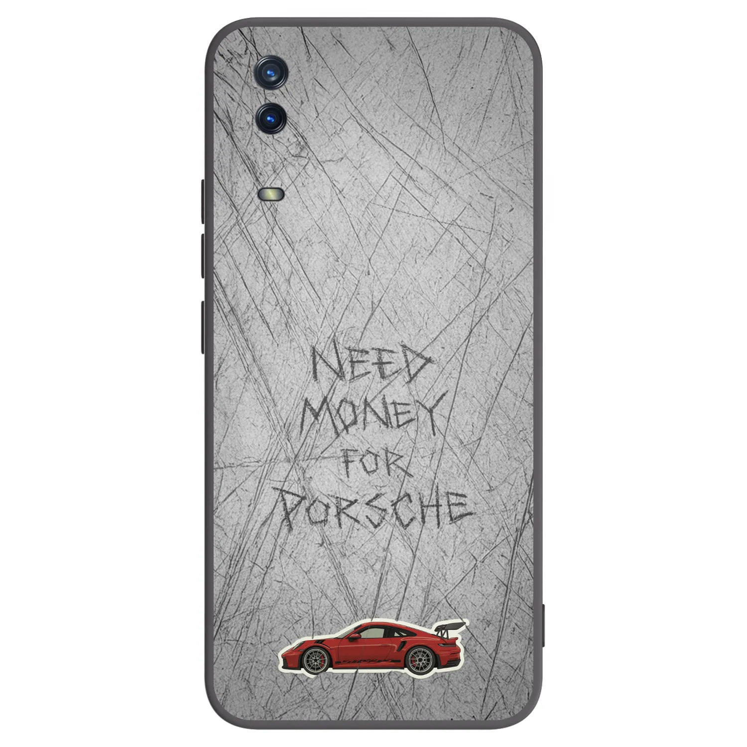Picasee husă neagră din silicon pentru Vivo Y11s - Garage Scratch
