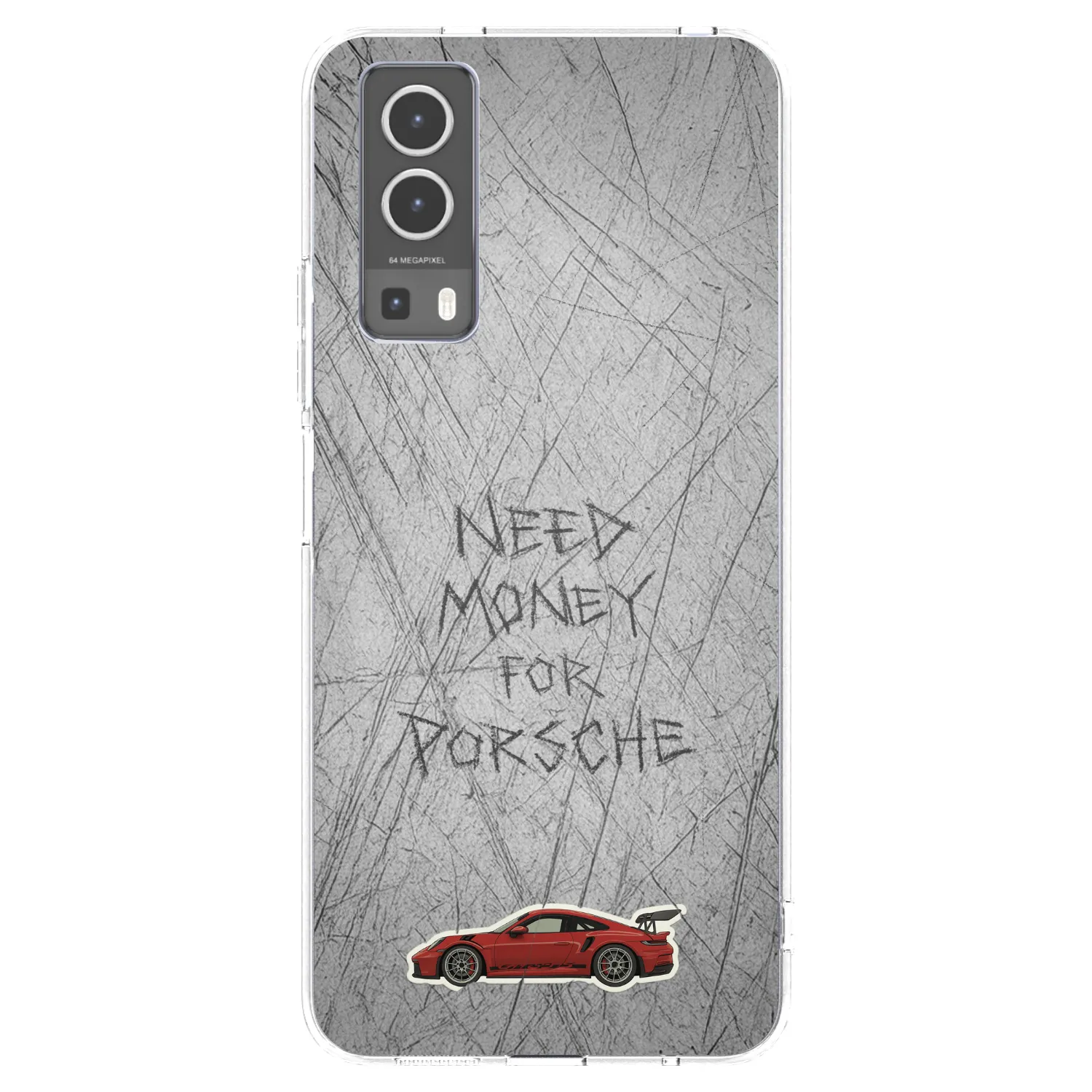 Picasee husă transparentă din silicon pentru Vivo Y72 5G - Garage Scratch