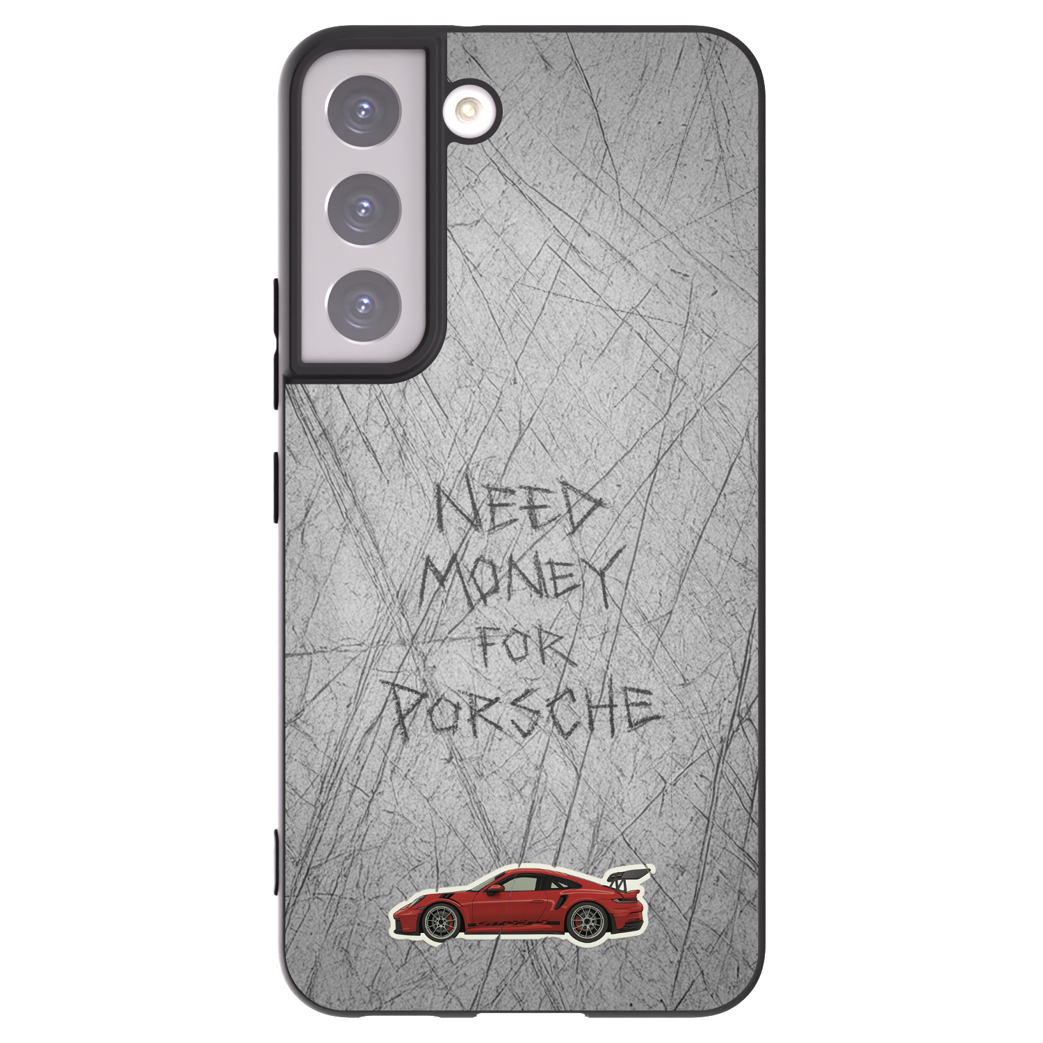 Picasee husă neagră din silicon pentru Samsung Galaxy S22 5G - Garage Scratch