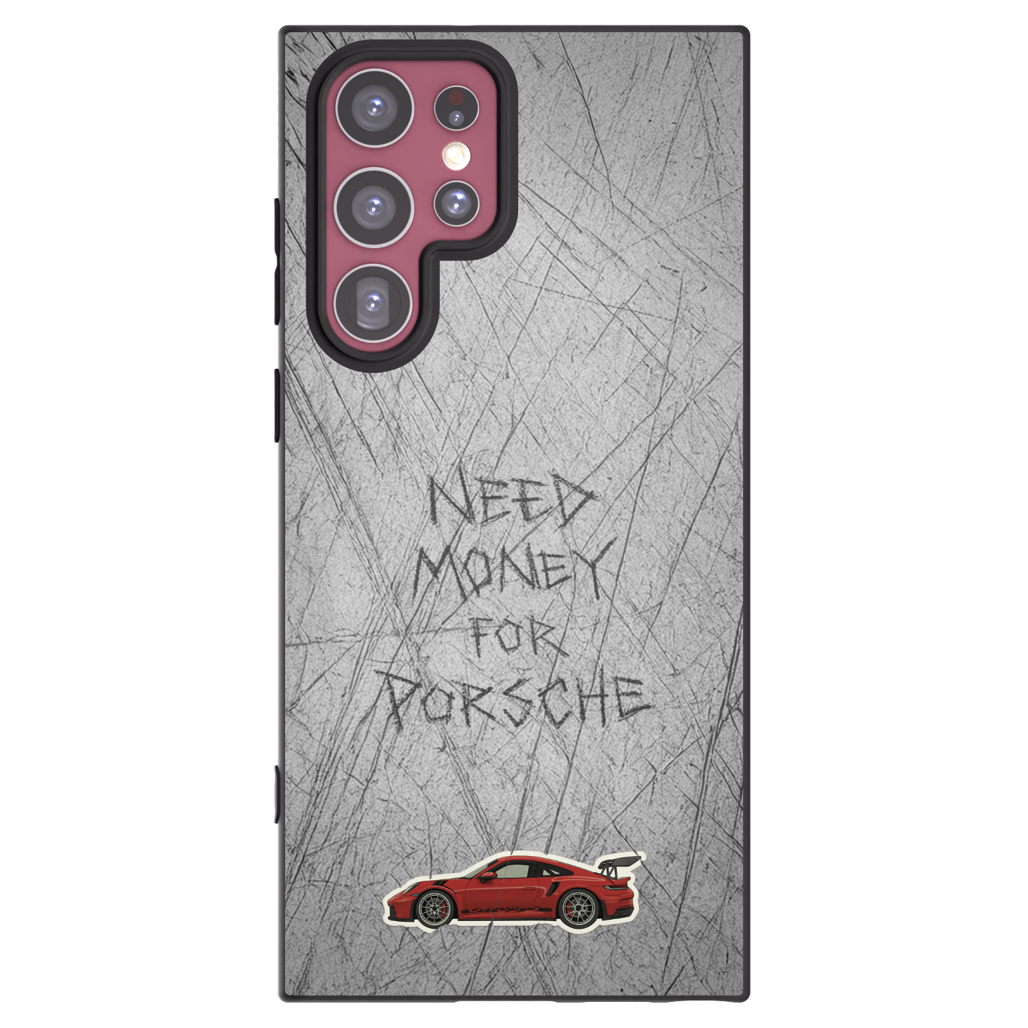 Picasee husă neagră din silicon pentru Samsung Galaxy S22 Ultra 5G - Garage Scratch