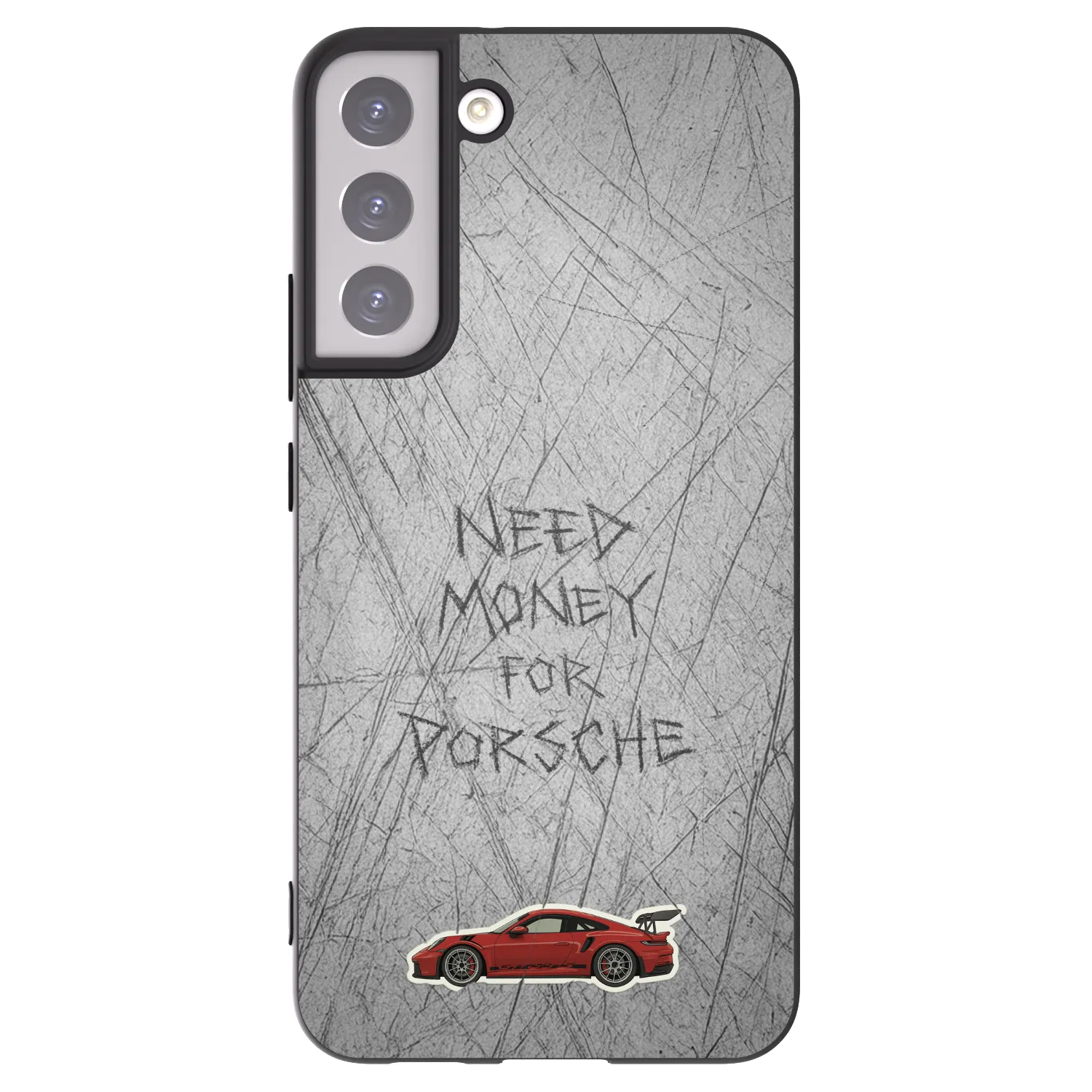 Picasee husă neagră din silicon pentru Samsung Galaxy S22+ 5G - Garage Scratch