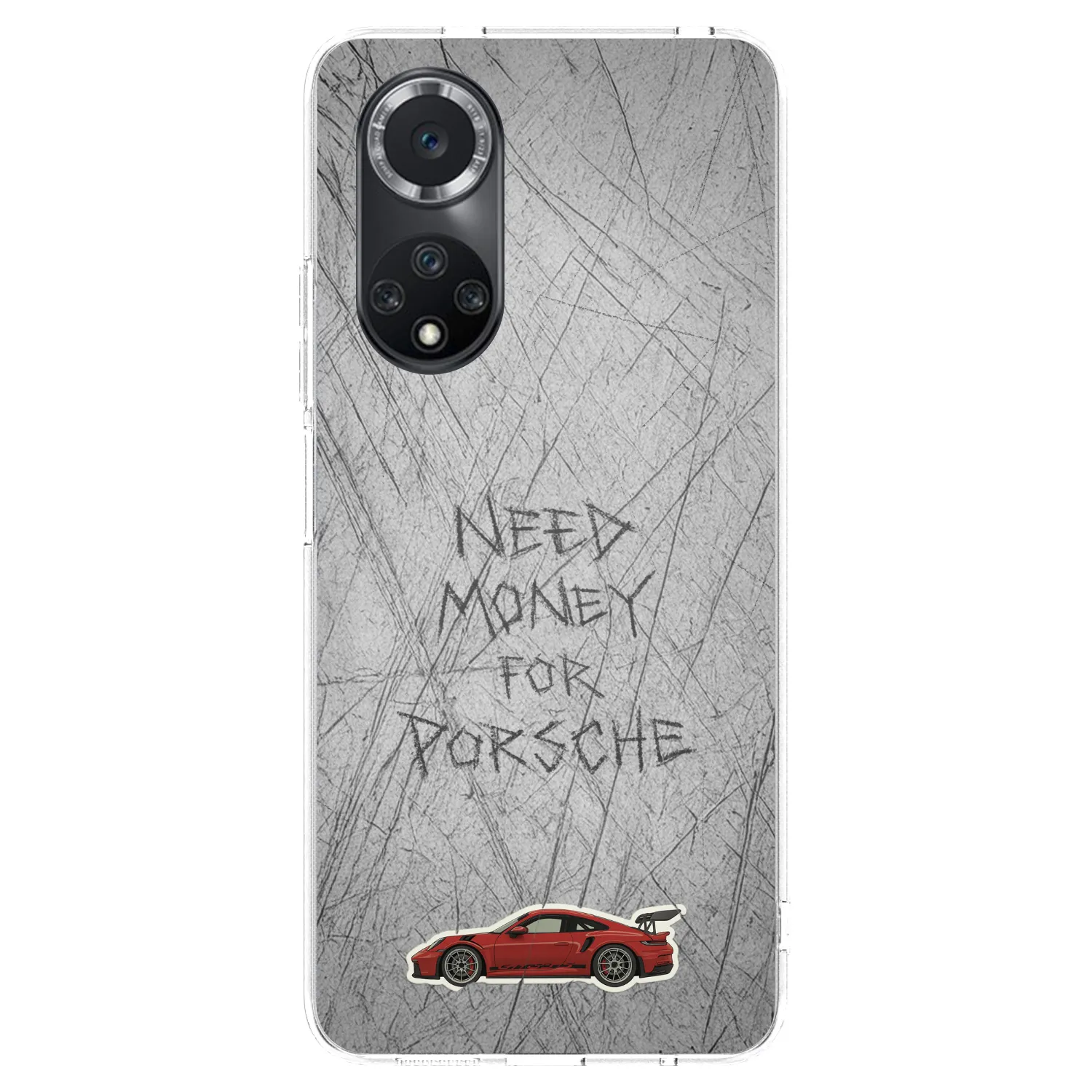 Picasee husă transparentă din silicon pentru Huawei Nova 9 SE - Garage Scratch