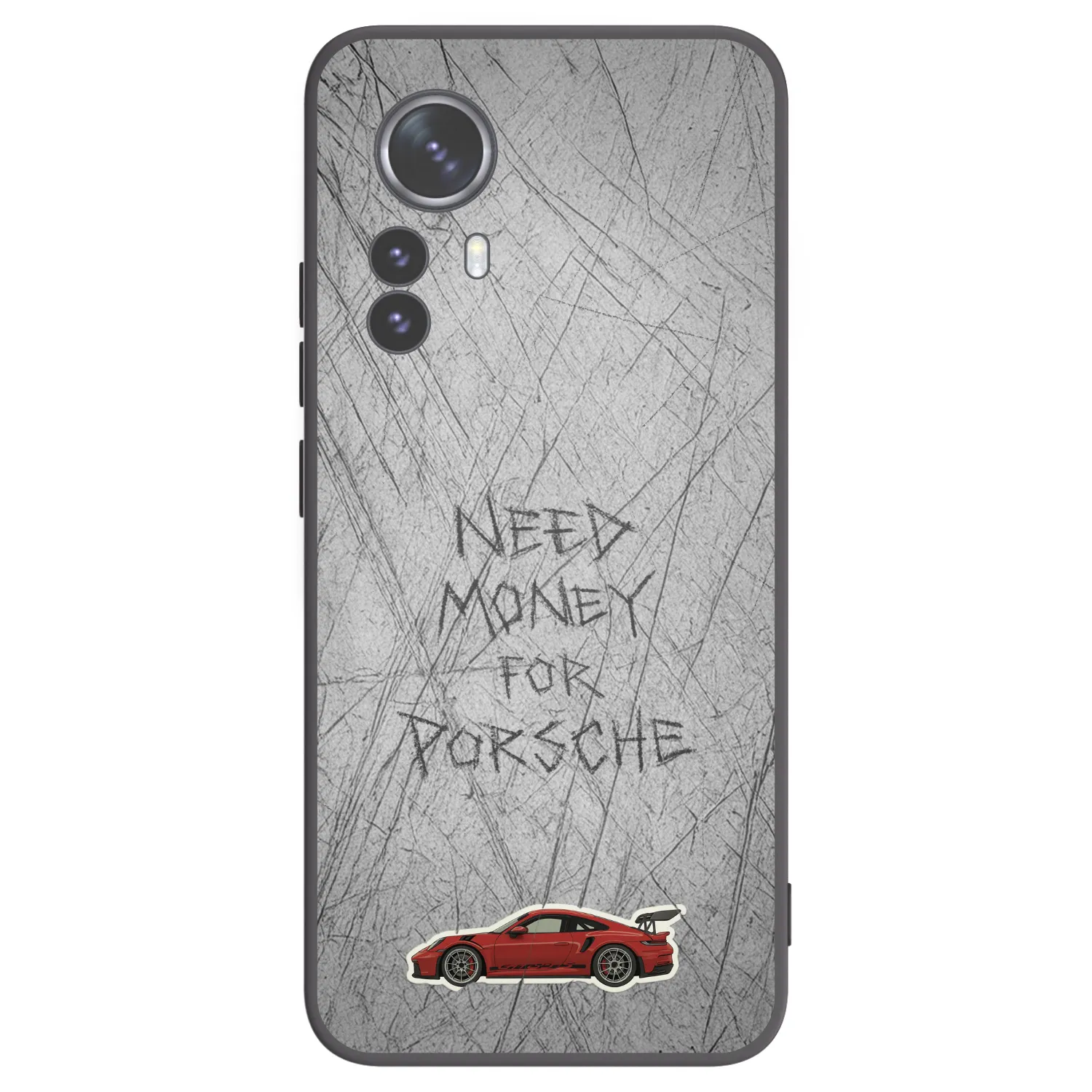 Picasee husă neagră din silicon pentru Xiaomi 12 Pro - Garage Scratch