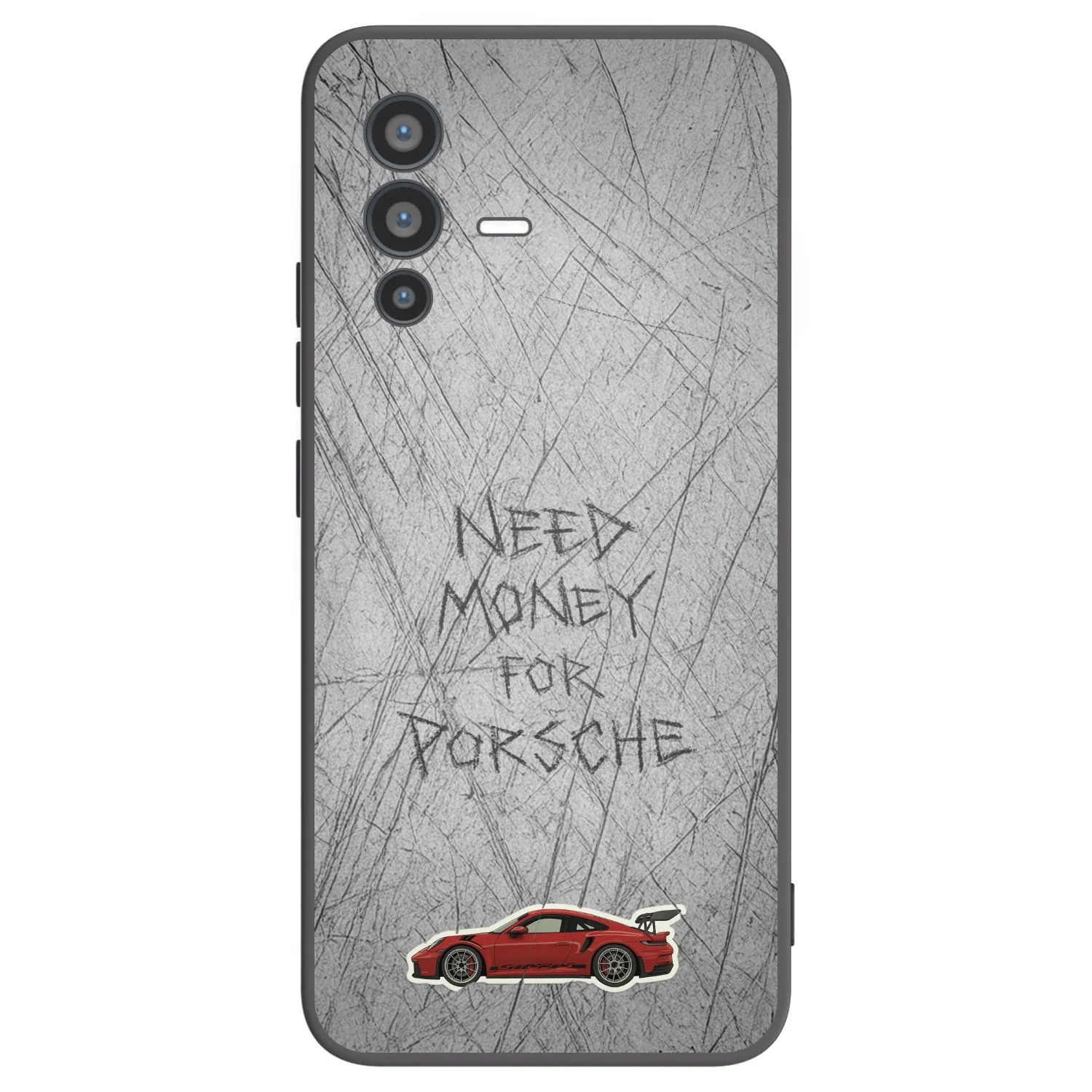 Picasee husă neagră din silicon pentru Vivo V23 5G - Garage Scratch